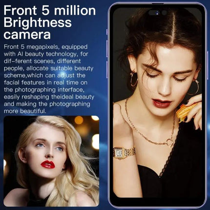 H208 Compact Android Smartphone for Daily Use with Face Recognition