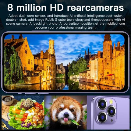 H208 Compact Android Smartphone for Daily Use with Face Recognition