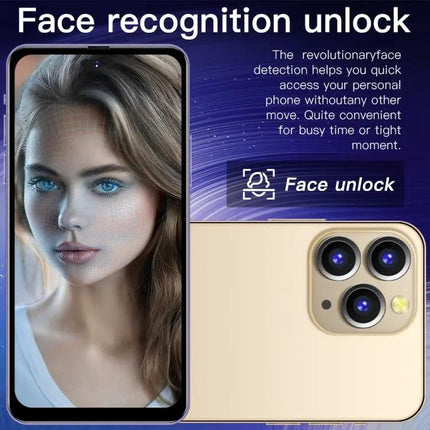 H208 Compact Android Smartphone for Daily Use with Face Recognition