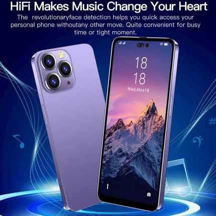 H208 Compact Android Smartphone for Daily Use with Face Recognition