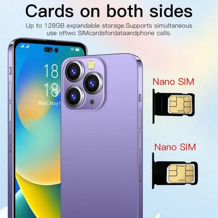 H208 Compact Android Smartphone for Daily Use with Face Recognition