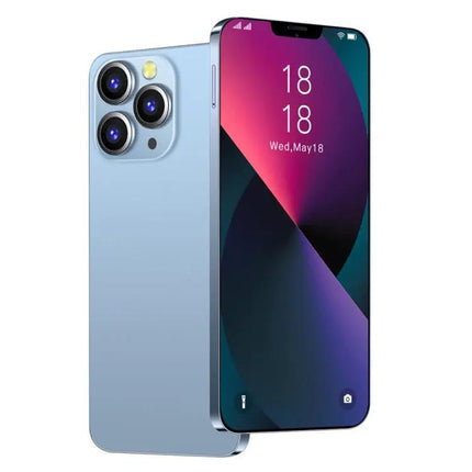 i13 Pro Max Android Smartphone with Face Recognition and Dual SIM