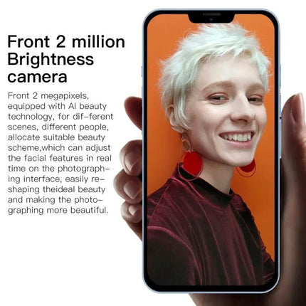 i13 Pro Max Android Smartphone with Face Recognition and Dual SIM