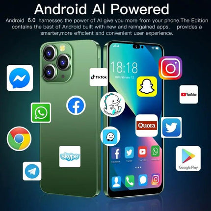 i14 Pro Max N85 Smartphone with Face Recognition Security Feature