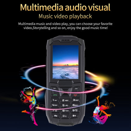 Shockproof Waterproof Rugged Phone for Outdoor Activities and Daily Use
