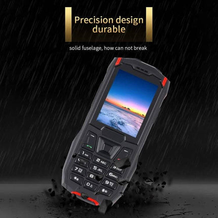 Shockproof Waterproof Rugged Phone for Outdoor Activities and Daily Use - durable shockproof outdoor handset with SOS, radio, 2.4-inch screen, dust and water protection