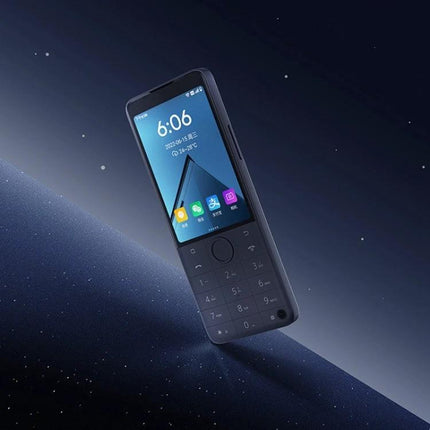 A Compact Android Device for Everyday Communication and Browsing shown as a slim, pocketable phone with touchscreen and physical keypad for email, maps, social media