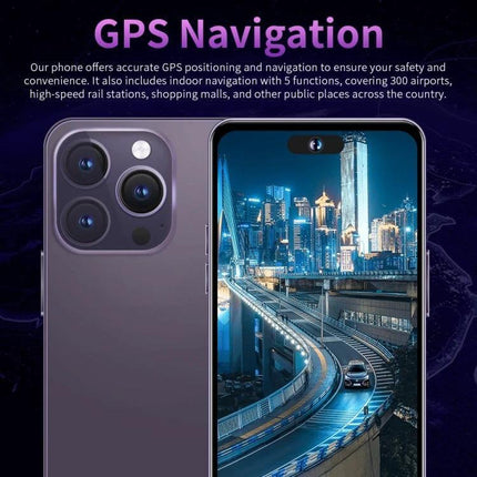 Facial Recognition Smartphone for Secure Daily Use with GPS navigation, face unlock, dual camera and smooth performance