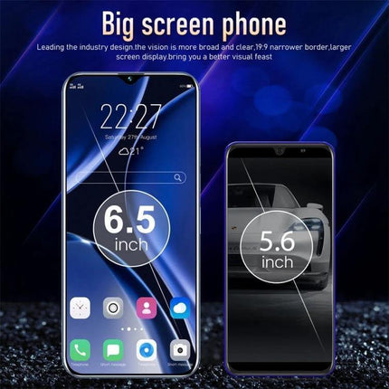 Face Recognition Enabled Android Smartphone for Daily Use showing 6.5-inch display, 2GB RAM, 16GB storage and compact notch for students and professionals