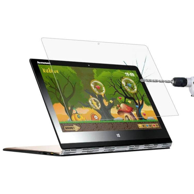 Tempered Glass Screen Protector for Lenovo Yoga 3 Pro 13.3-Inch Device - 9H anti-scratch, fingerprint-resistant clear shield