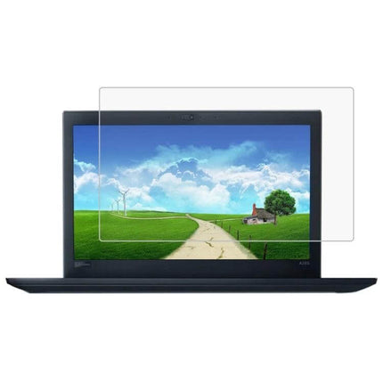 Tempered Glass Screen Protector for Lenovo ThinkPad A285 12.5 Inch - clear tempered glass protector showing fitted overlay on laptop display