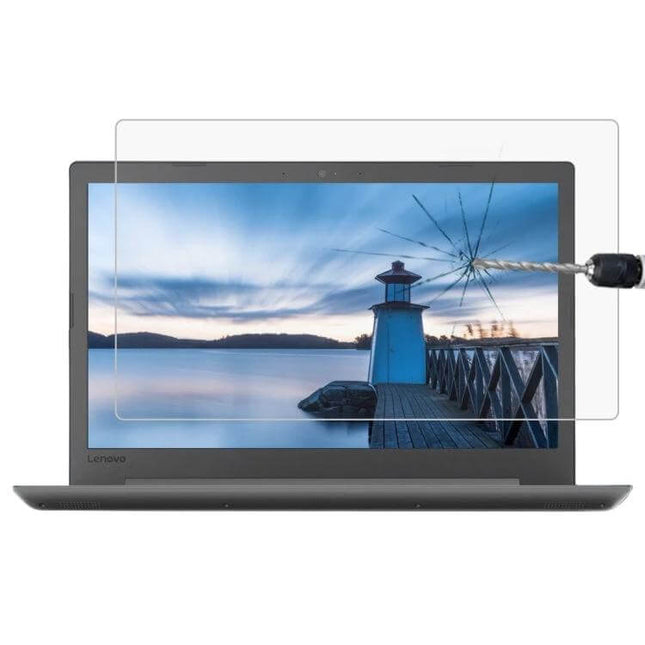 Lenovo Ideapad 330 15.6 Inch Tempered Glass Screen Protector showing scratch-resistant tempered glass on laptop display