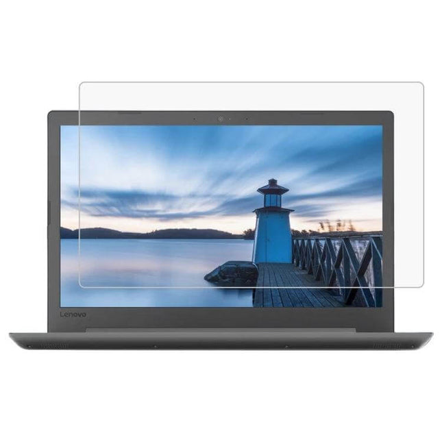 Lenovo Ideapad 330 15.6 Inch Tempered Glass Screen Protector on Lenovo laptop showing clear tempered glass shield against scratches and fingerprints