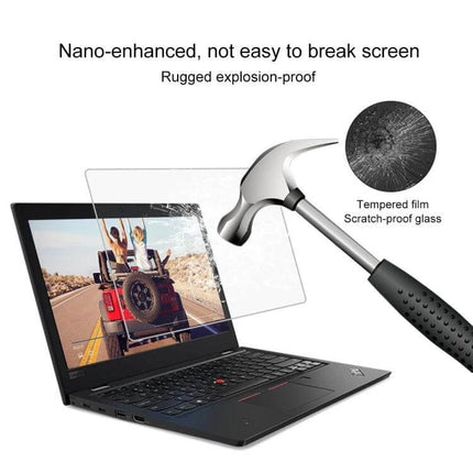 Tempered Glass Screen Protector for Lenovo ThinkPad L380 Yoga - 9H hardness anti-scratch, impact-resistant clear protector for travel and office use