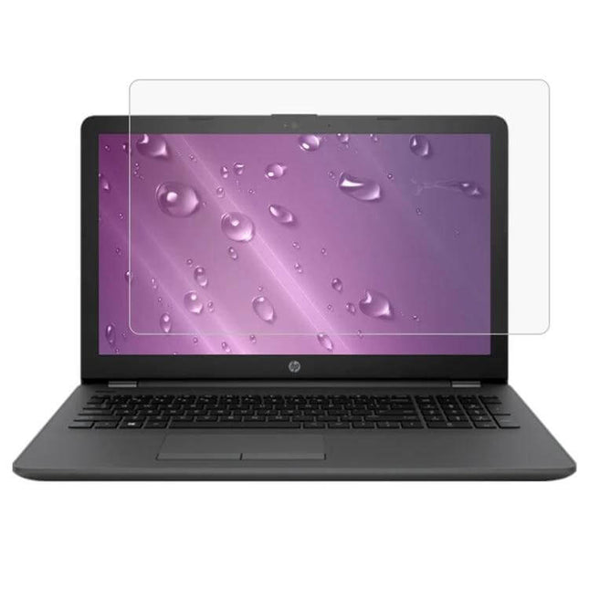 Tempered Glass Screen Protector for HP 15.6-Inch Laptops — clear tempered glass shield reduces glare and fingerprints