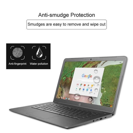 Tempered Glass Screen Protector for HP 14-Inch Chromebook Laptops anti-smudge, anti-fingerprint protection and reduced glare for students and remote workers