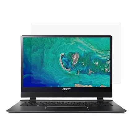 Acer Swift 7 14-Inch Tempered Glass Screen Protector on laptop display reduces glare and scratches, keeps screen clear for professionals and students