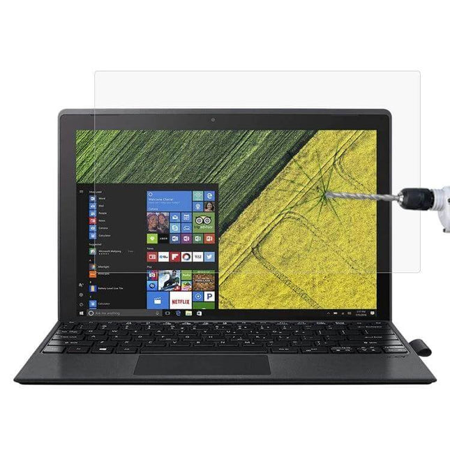 Tempered Glass Protective Film for Acer Switch 3 Laptop Screen, 12.5 Inch - clear anti-glare screen protector resisting scratches and fingerprints