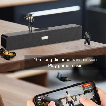 LEERFEI Compact Bluetooth Speaker For Home And Travel, compact aluminum speaker with Bluetooth 5.0 for gaming and travel