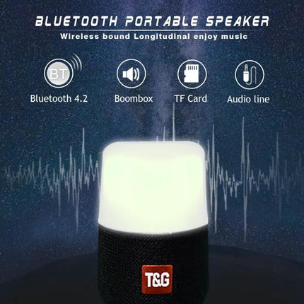 TG Compact Bluetooth Speaker Portable With FM Radio