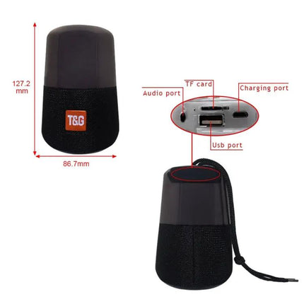 TG Compact Bluetooth Speaker Portable With FM Radio