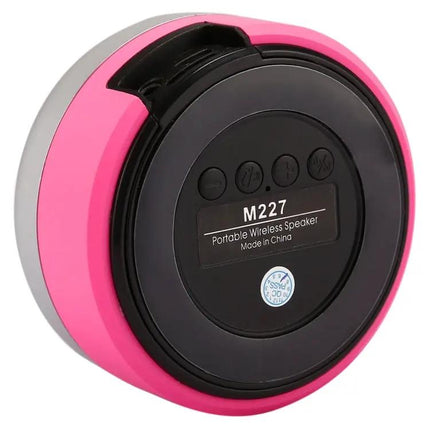 Compact Bluetooth Travel Speaker With Built-In Mic