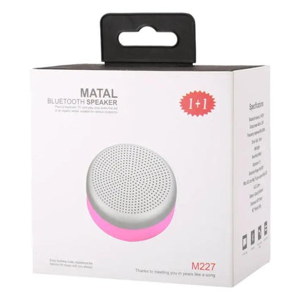 Compact Bluetooth Travel Speaker With Built-In Mic