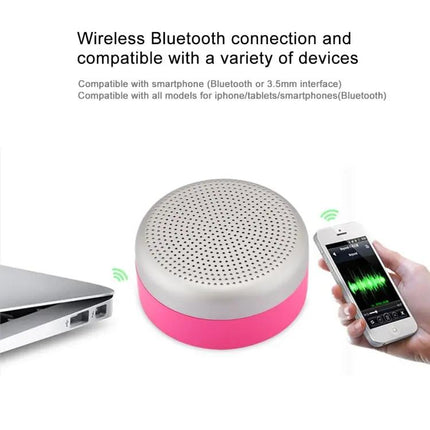 Compact Bluetooth Travel Speaker With Built-In Mic