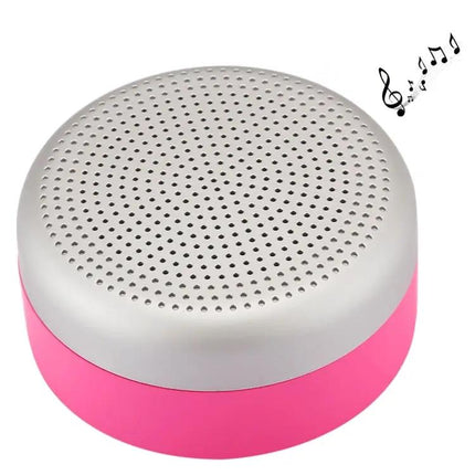 Compact Bluetooth Travel Speaker With Built-In Mic