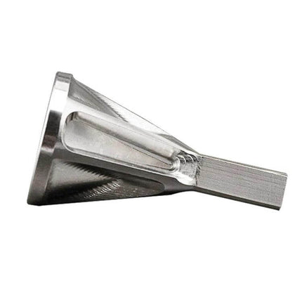 MUQGEW External Chamfer Deburring Tool For Edges, Six-Slot Triangle stainless steel hand deburring tool for bolts and edges
