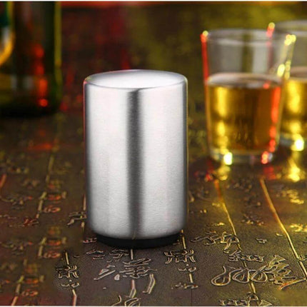 Magnetic Automatic Beer Bottle Opener Stainless Steel - compact magnetic automatic bottle opener for bars and home with stainless steel body