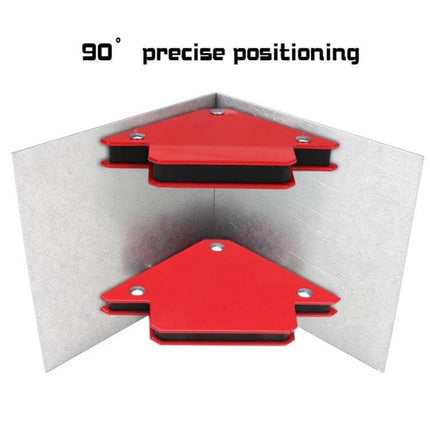 Magnetic Welding Positioner Triangular Holder, 75 Lb steel 90° magnetic fixture for hands-free precise positioning and stable 75 lb capacity