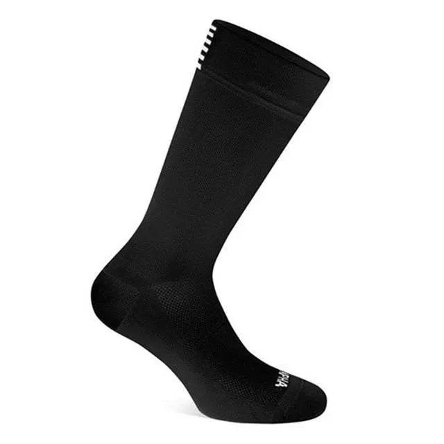 Man Cycling Breathable Compression Socks for Outdoor Sports