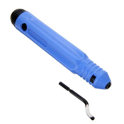 Alt Tag: Mayitr 3-16mm Hand Deburring Tool for Copper Tubes blue compact HSS blade deburring tool for 3-16mm copper tubing