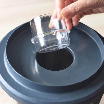 Measuring Cup Sealing Lid 100ml For Thermomix Everyday Use - clear 100ml sealing cap fitted into Thermomix lid to prevent spills and heat loss
