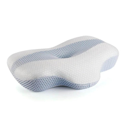 Memory Foam Neck Pillow With Slow Rebound For Daily Use - ergonomic two-height contour for travel, desk breaks and home relaxation