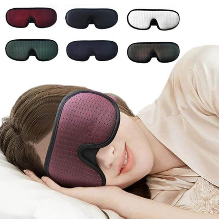 Memory Foam Sleep Eye Mask For Restful Comfort Everyday - breathable memory foam eye mask for travel naps and overnight shifts