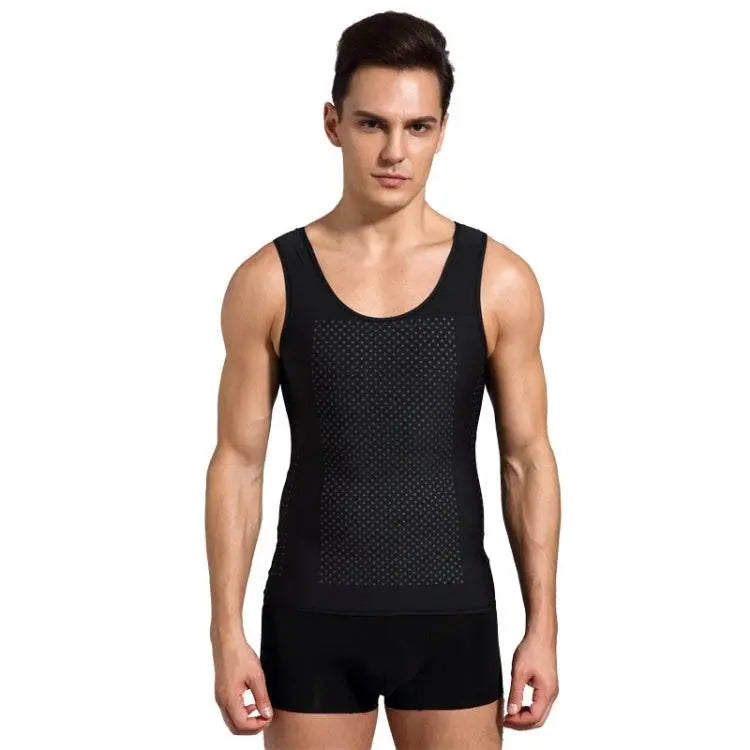 Men Abdomen Waist Corset Shapewear Vest Sizes L to XXXXL