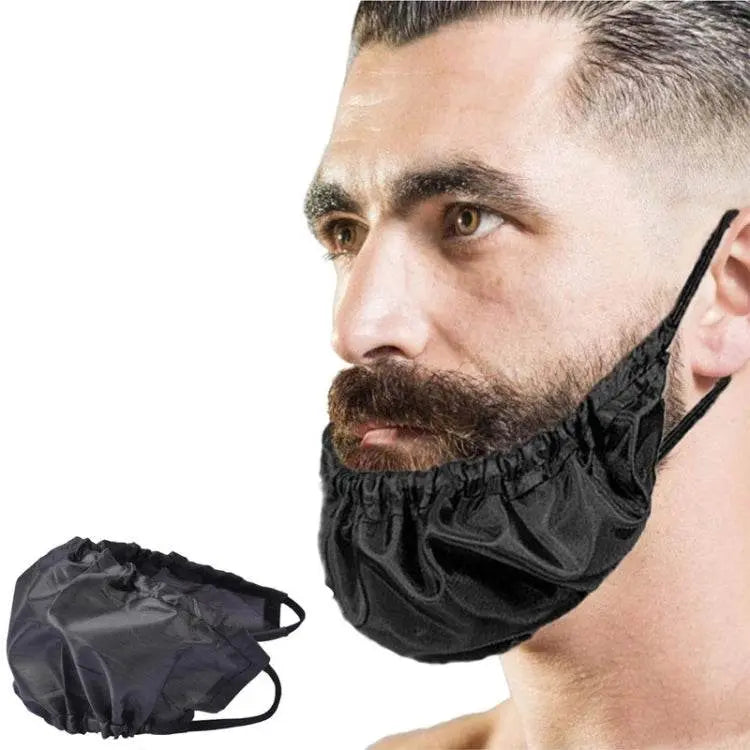 Men Beard Cover Oil and Stain Resistant Beard Pouch Solution