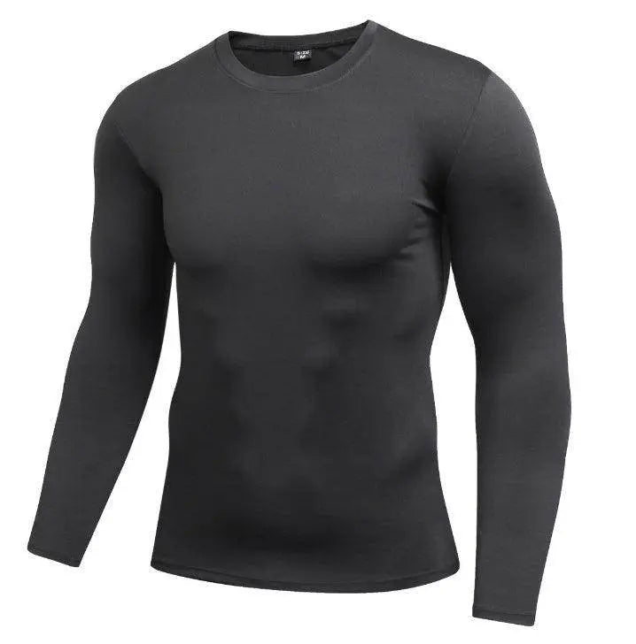 Men's Quick-Dry Performance Long Sleeve Tee Lightweight Breathable 