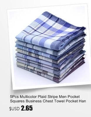 Men's Multicolor Plaid Pocket Square For Everyday Wear 38x38 cm lightweight 100% cotton plaid foldable accessory