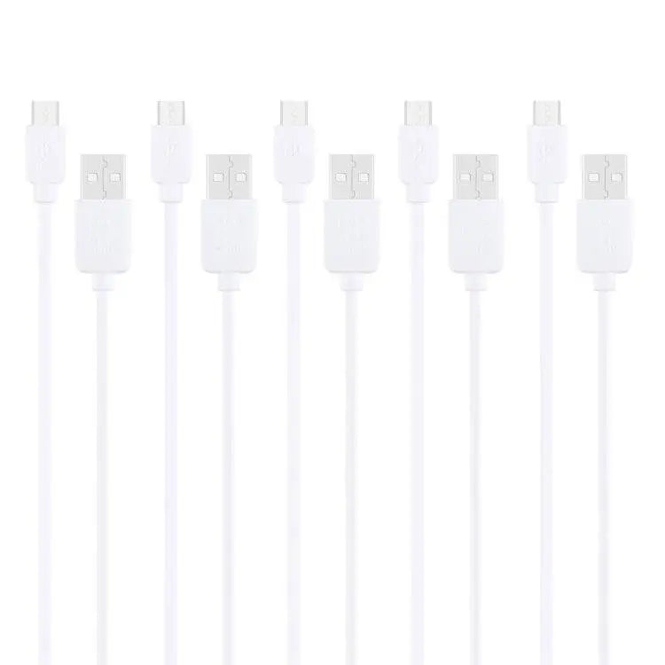 Micro USB Charging Cables For Samsung Huawei Xiaomi LG HTC 5pcs