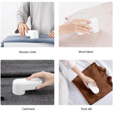Mijia Mini Portable Lint Remover For Everyday Clothes Care - compact battery lint shaver removing fuzz from wool, cashmere, silk and coats