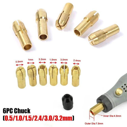 Mini Electric Engraving Pen Red EU Plug For DIY Carving replacement collet chuck set 6pc sizes 0.5–3.2mm brass for rotary engraving tool