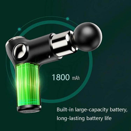 Mini Fascia Gun For Muscle Relief At Home Everyday Use compact percussion massager with 1800mAh battery for shoulders calves back travel