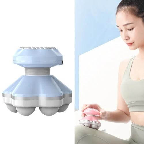 Mini Massager USB For Home Full-Body Relaxation Daily - Compact portable rotating head massager for neck back arms waist and legs