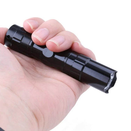 Mini Tactical Flashlight Waterproof Keychain Light For Everyday Carry – compact 600 lumen aluminum waterproof keychain flashlight held in hand