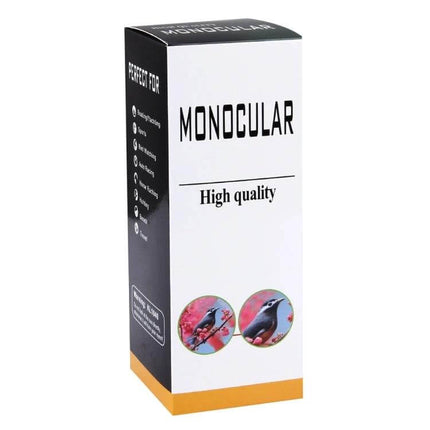 Monocular Telescope Compact Outdoor Viewing for Sports packaged handheld monocular for birdwatching, concerts, hiking and sporting events