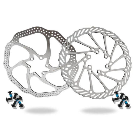 Mountain Bike Disc Brake Pads for 160mm and 180mm Discs stainless steel pads for 6-screw calipers, durable long-distance and off-road braking