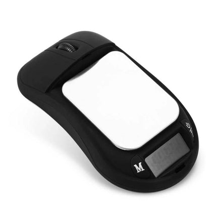 Mouse Shape Jewelry Scale For Weighing Jewelry 0.01g To 200g compact black mouse-shaped digital scale for rings pendants gemstones